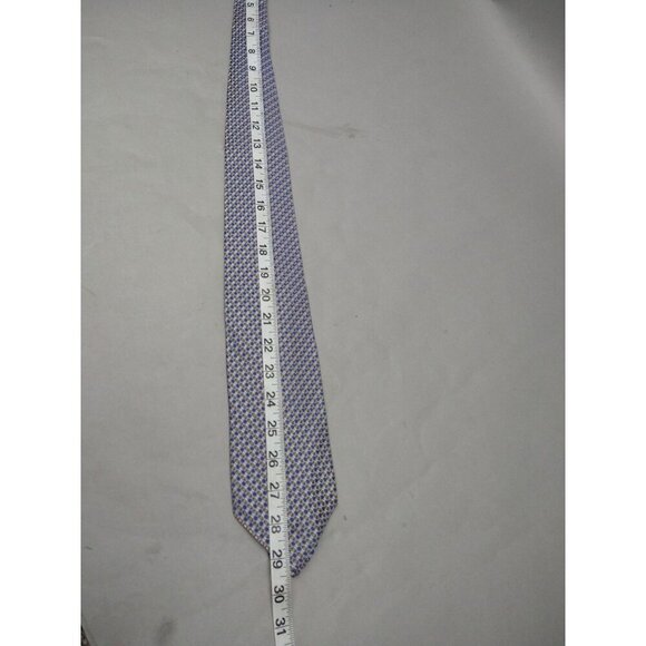 Robert Talbott Nordstrom Best of Class Blue Pink Silk Jacquard Tie Luxury Repp - Picture 2 of 9